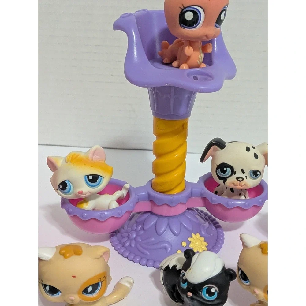 Littlest Pet Shop Lot Pets & Accessories Cats Dogs Bird Bugs Some Y2k  13 Lps